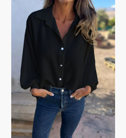 Chemise Fluide Manches Lanternes