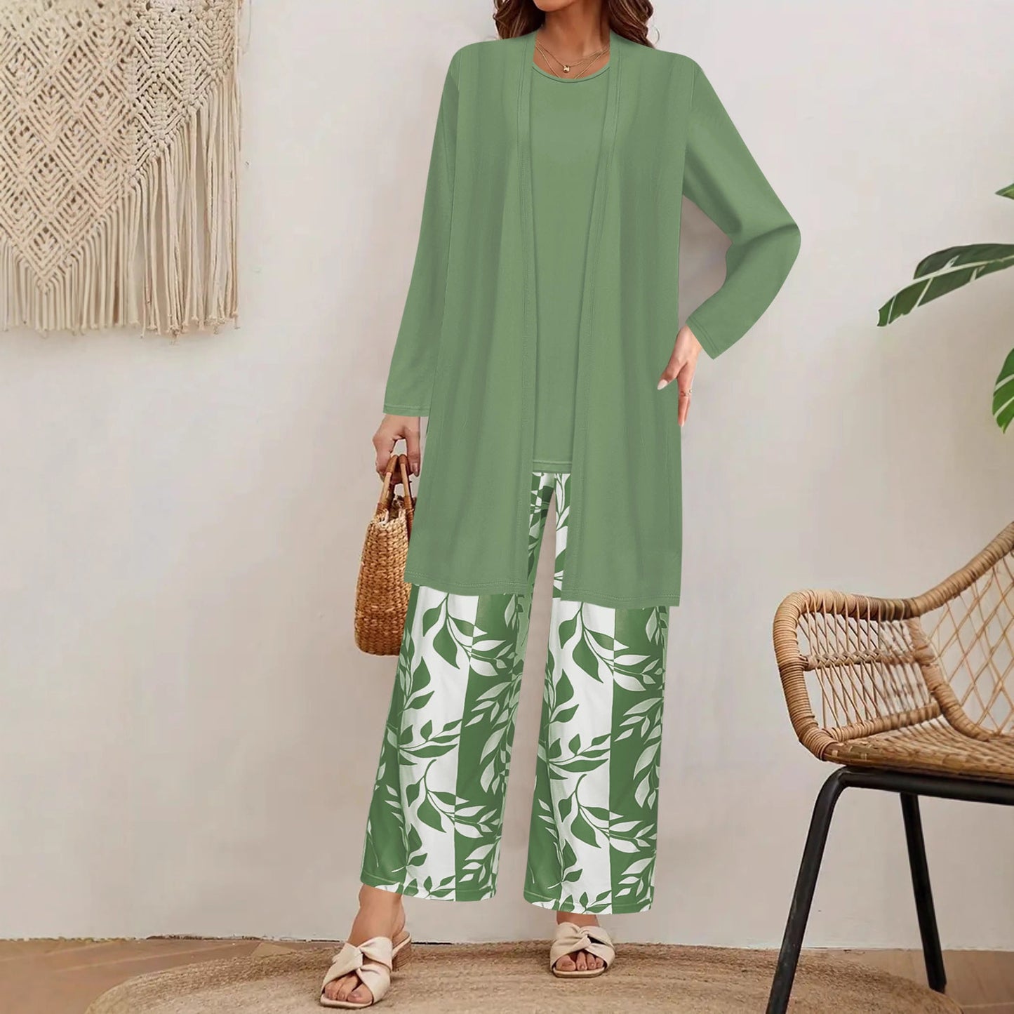 Ensemble Élégant 3 Pièces Femme
