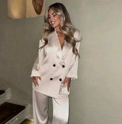 Ensemble Tailleur Élégance Luxe