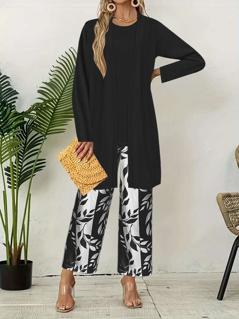 Ensemble Élégant 3 Pièces Femme