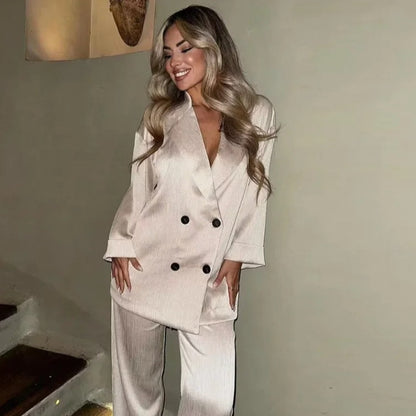 Ensemble Tailleur Élégance Luxe