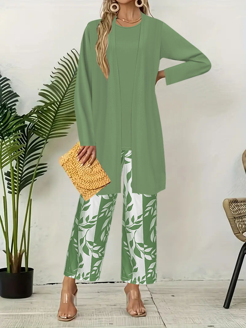Ensemble Élégant 3 Pièces Femme